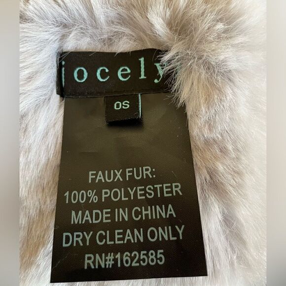 Jocelyn Faux Fur Pull Through Scarf - Picture 2 of 5